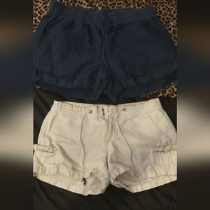Two pair of banana Republic shorts